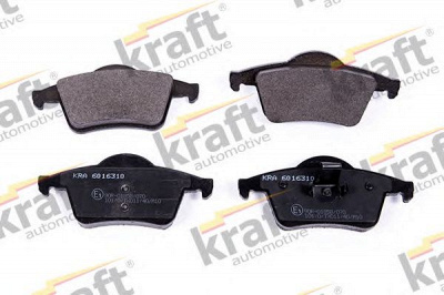 KRAFT AUTOMOTIVE 6016310 -  Комплект тормозных колодок, дисковый тормоз